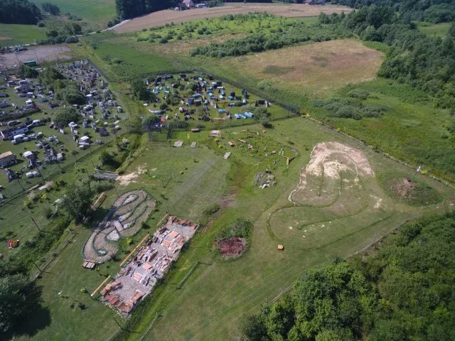 Lokalizacja Areny Mocy - widok z lotu ptaka