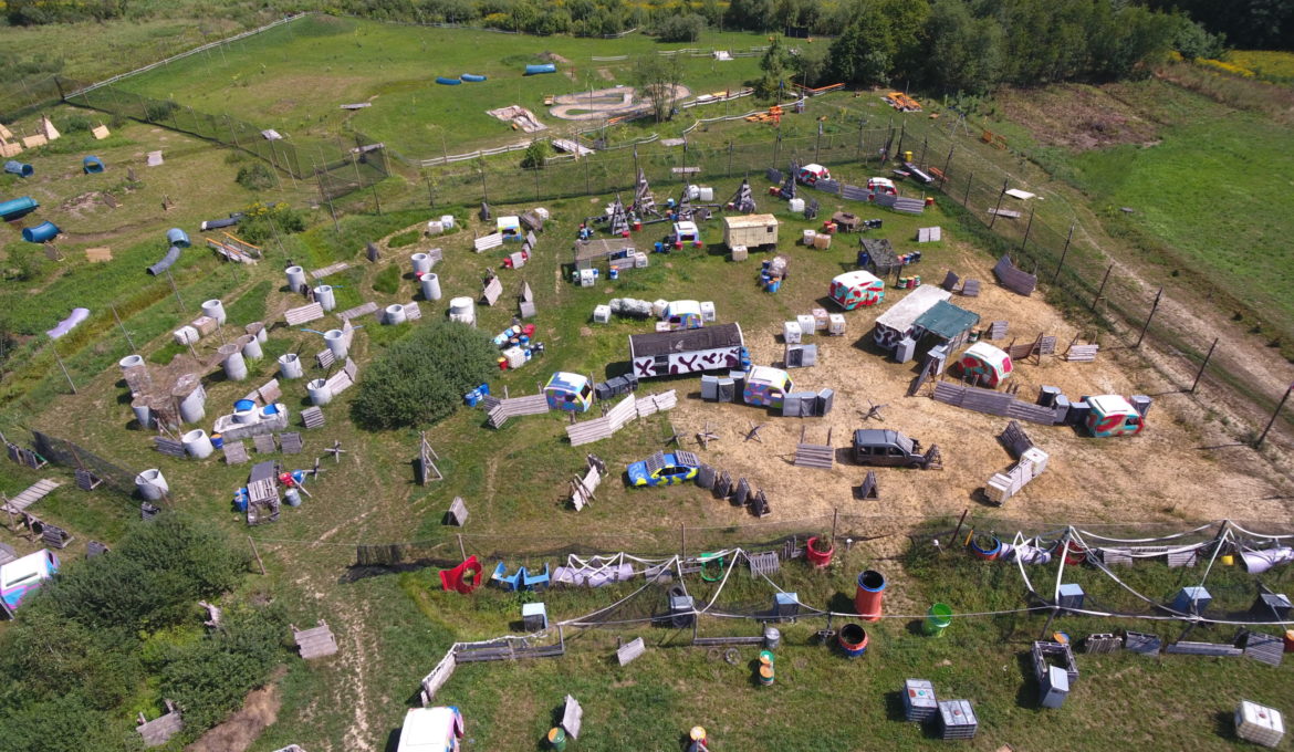 Klasyczna potyczka drużynowa paintball